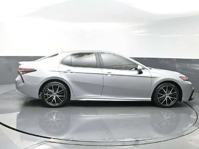Used 2021 Silver Toyota SE image 8