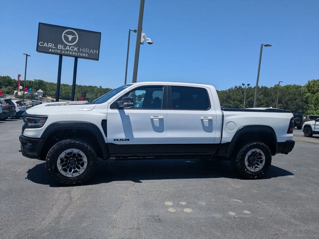 Used 2021 Bright White Clearcoat Ram TRX image 8
