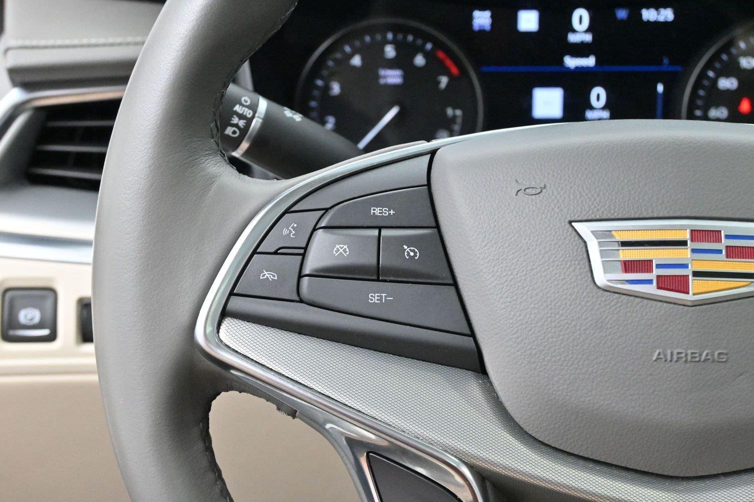 Used 2024 Crystal White Tricoat Cadillac Premium Luxury image 17