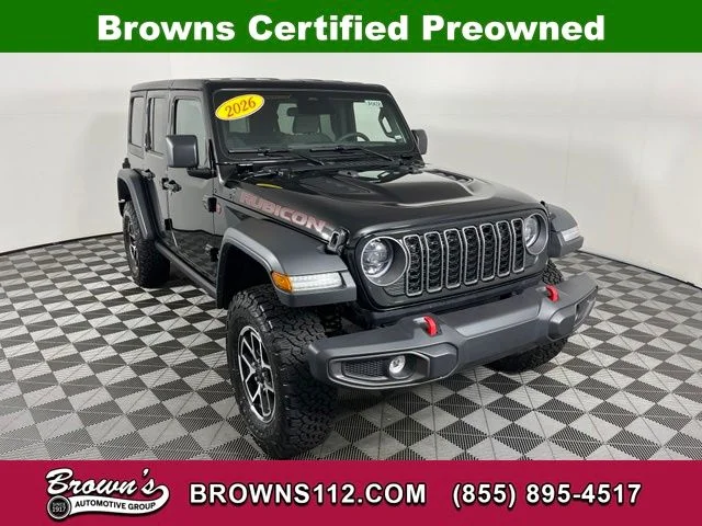 Used 2026 Black Jeep Rubicon image 1