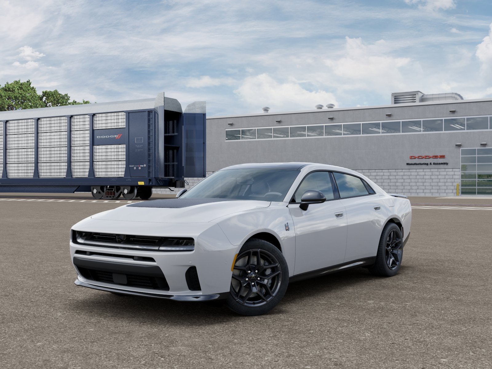 New 2027 White Knuckle Dodge Scat Pack image 1
