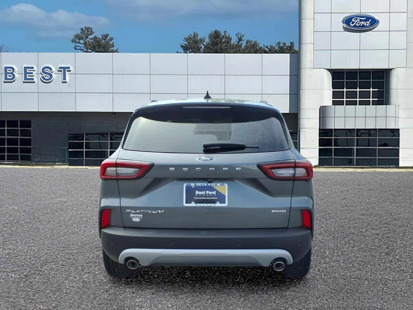 Used 2025 Carbonized Gray Ford Platinum image 5