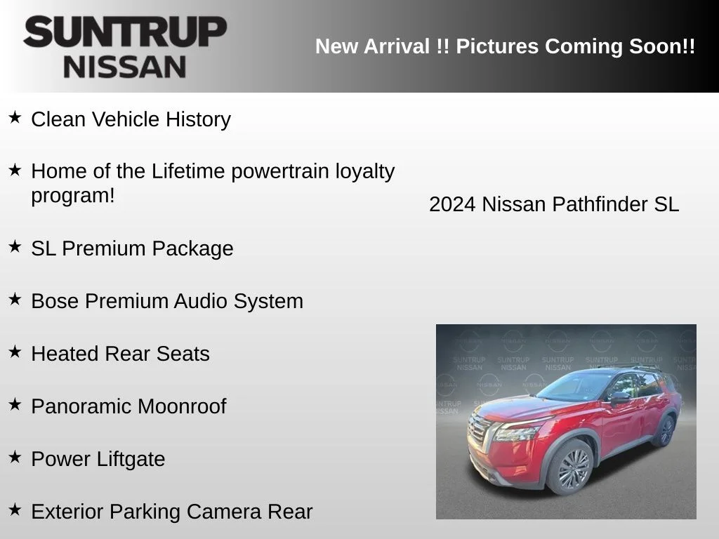 Used 2024 Red Nissan SL image 6