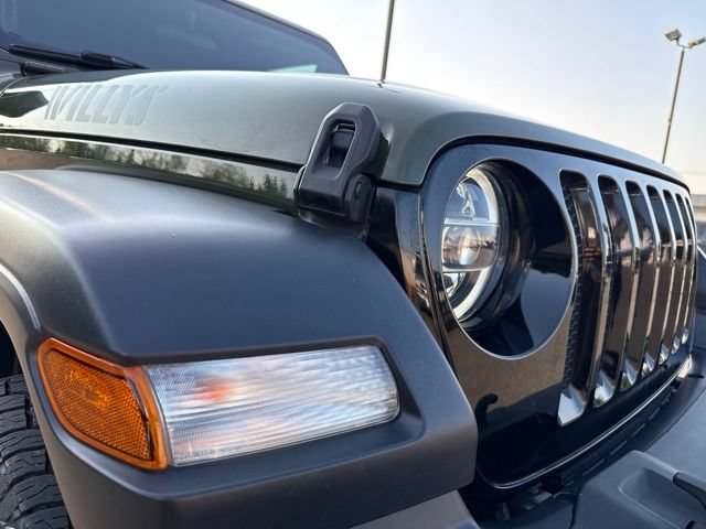 Used 2020 Sarge Green Clearcoat Jeep Willys image 9