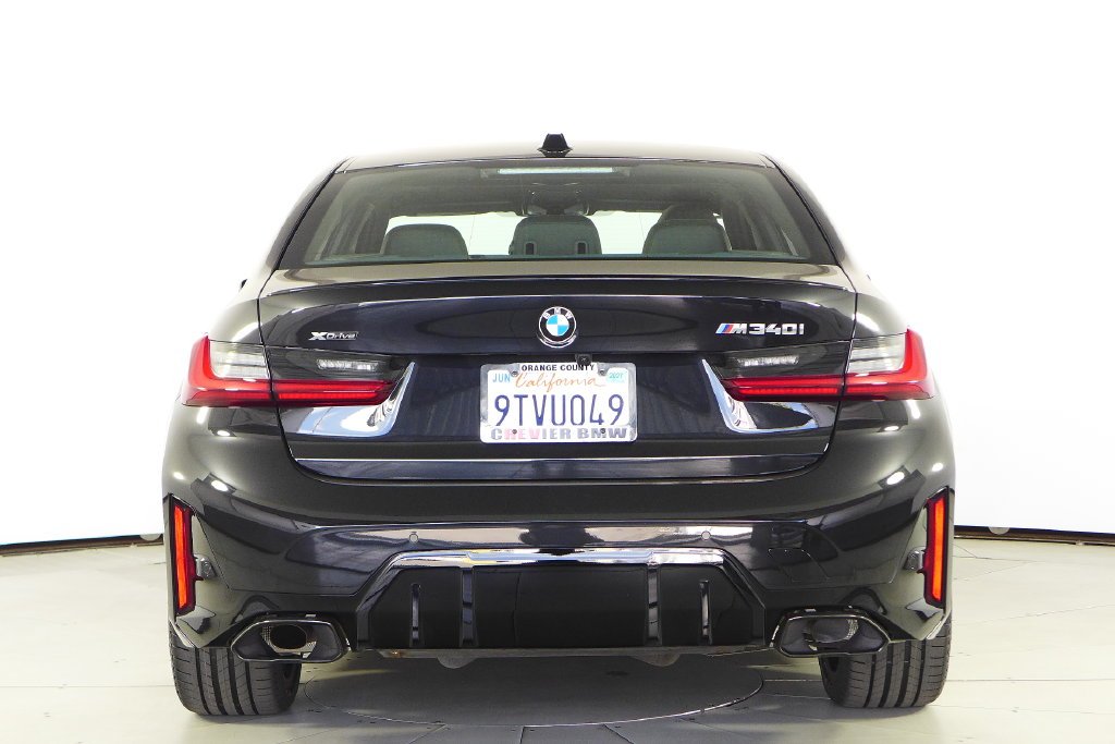 Used 2025 Black Sapphire Metallic BMW M340i xDrive image 8