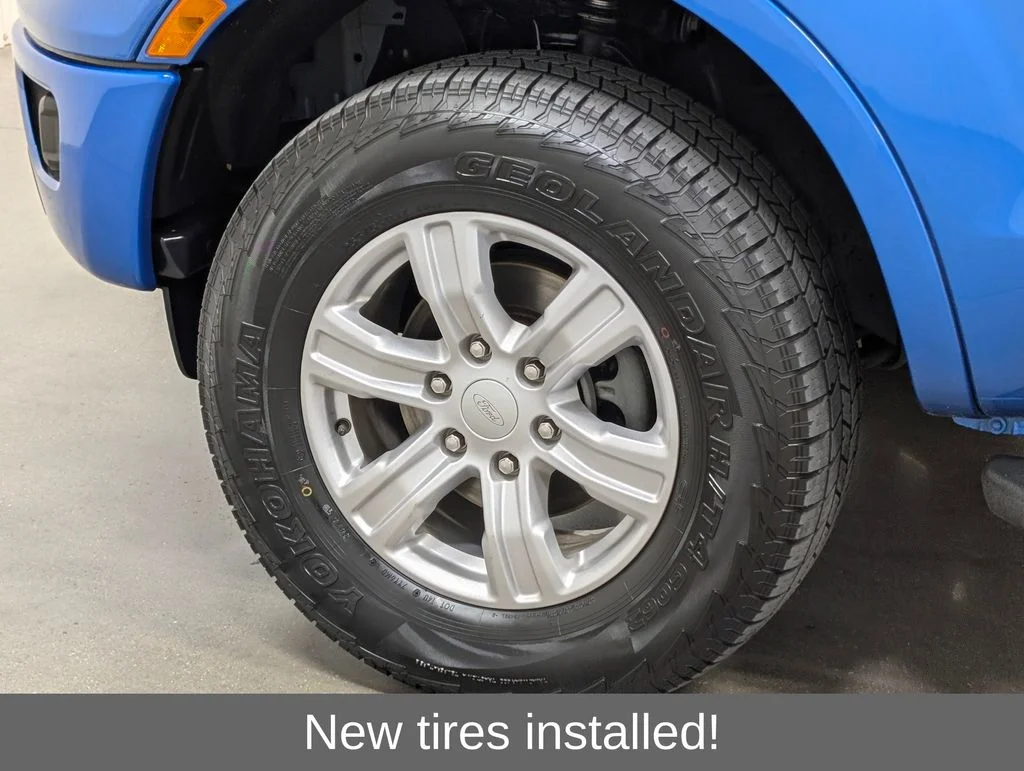 Certified Used 2023 Velocity Blue Metallic Ford XLT image 2