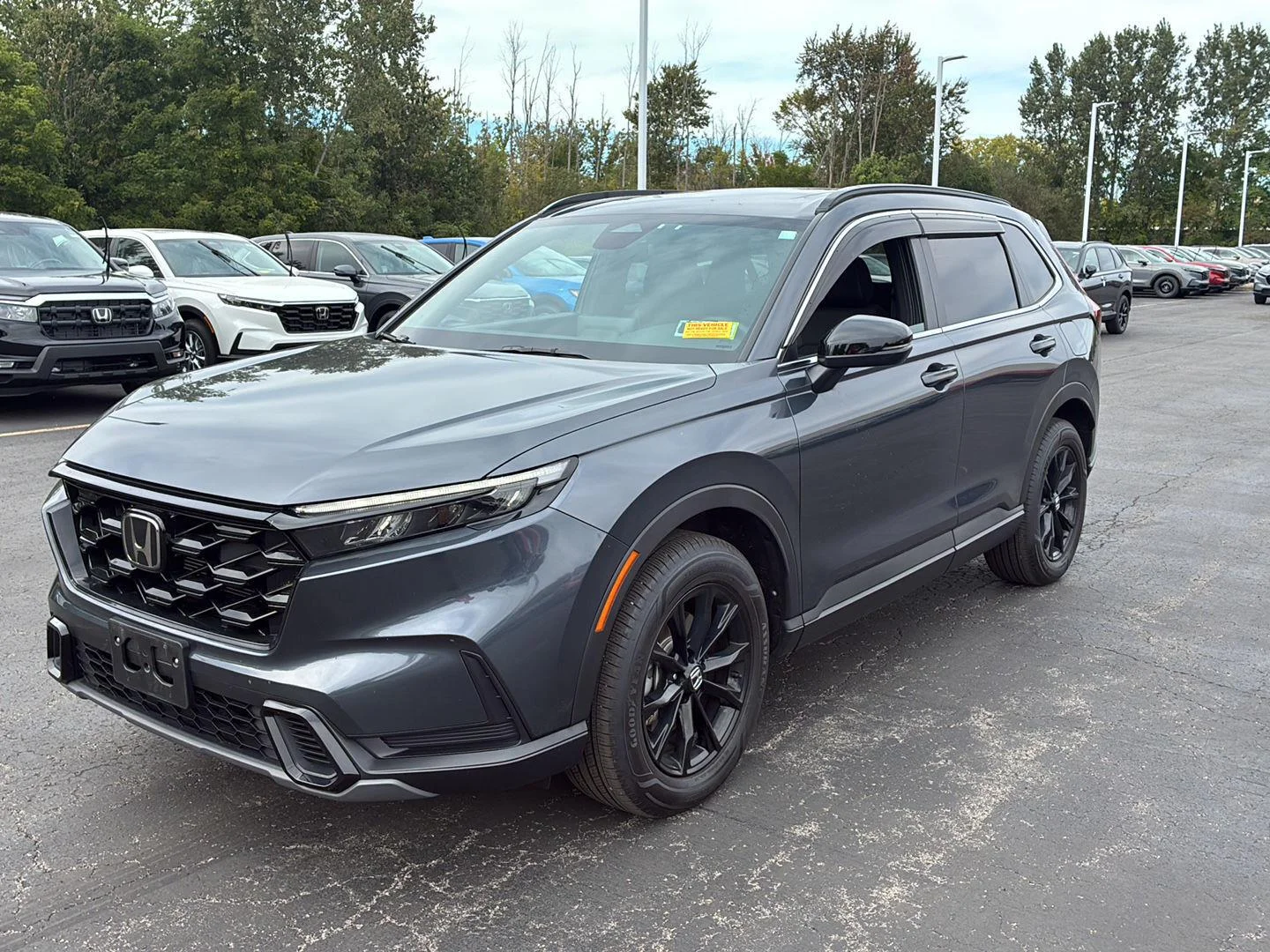 Used 2024 Meteorite Gray Metallic Honda Sport image 17