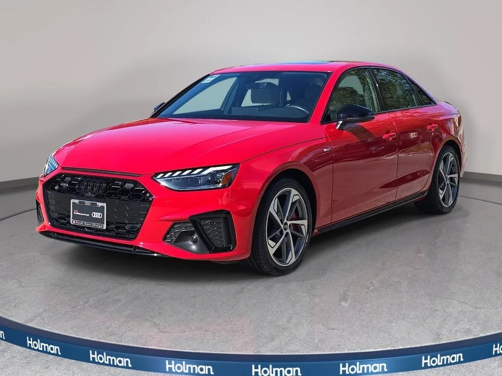 Used 2024 Red Audi 45 S line Premium Plus image 1