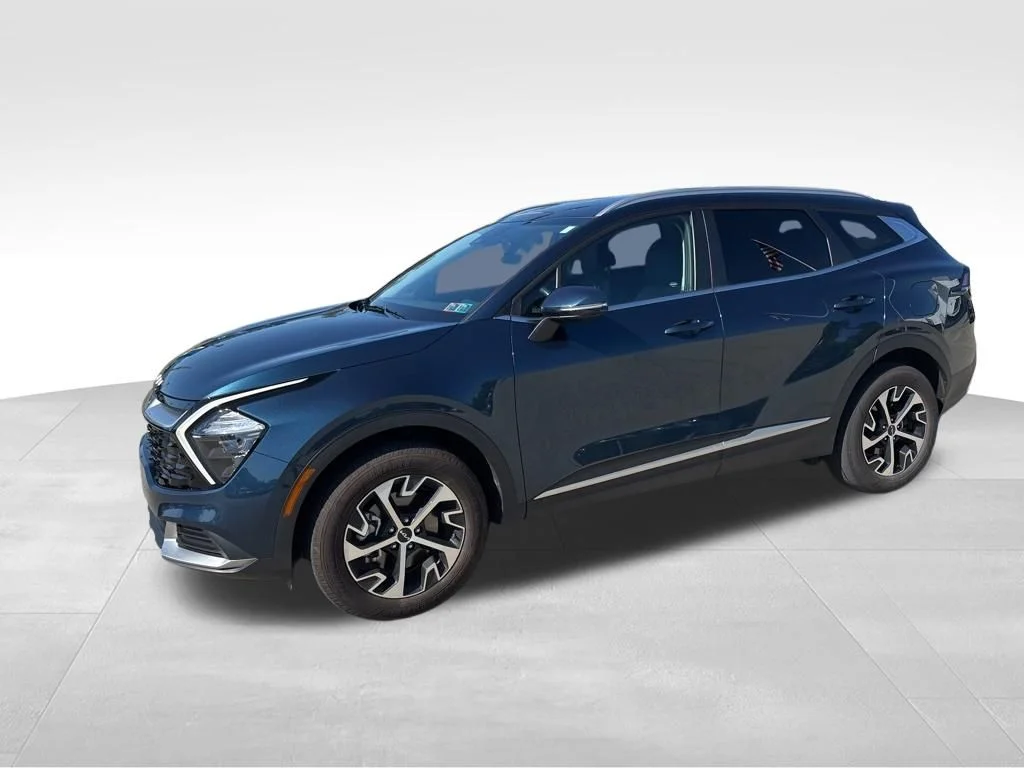 Used 2023 Blue Kia EX image 2