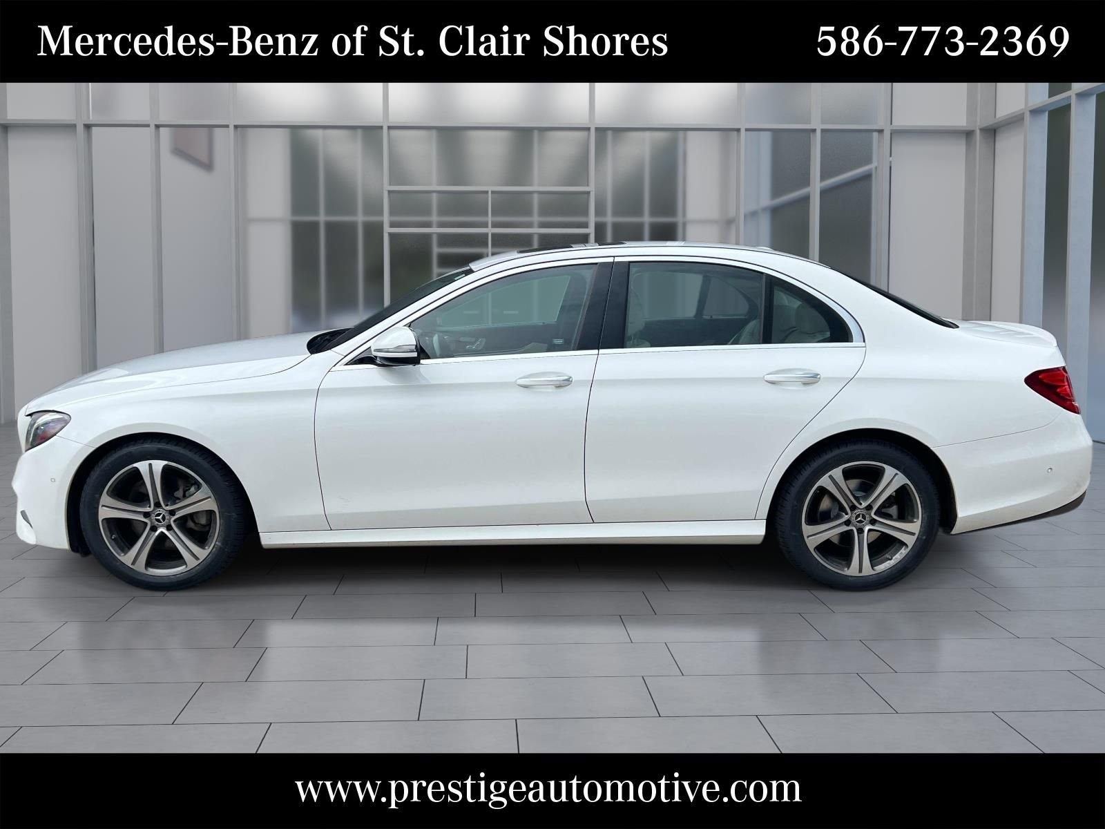 Used 2018 Mercedes-Benz E-Class E300 with VIN WDDZF4KB7JA347953 for sale in St. Clair Shores, MI