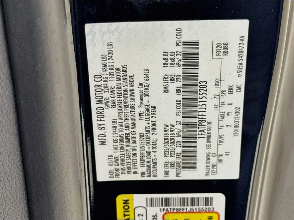 Used 2018 Black Ford GT Premium image 39