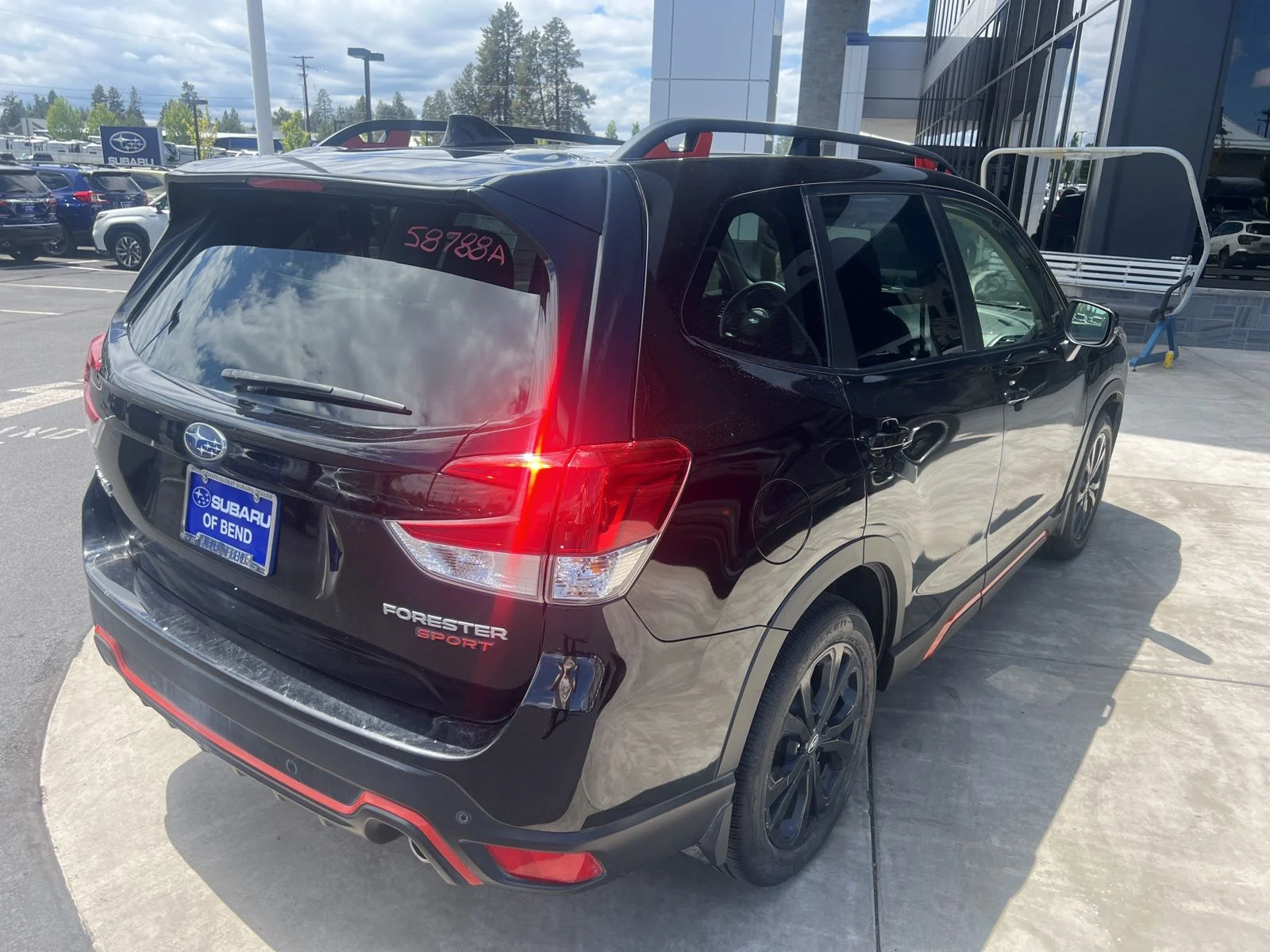 Used 2023 Crystal Black Silica Subaru Sport image 5
