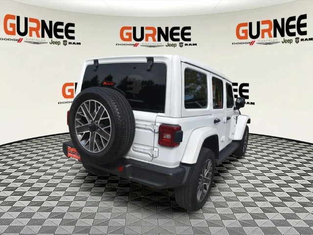 Used 2023 White Jeep Sahara 4xe image 3