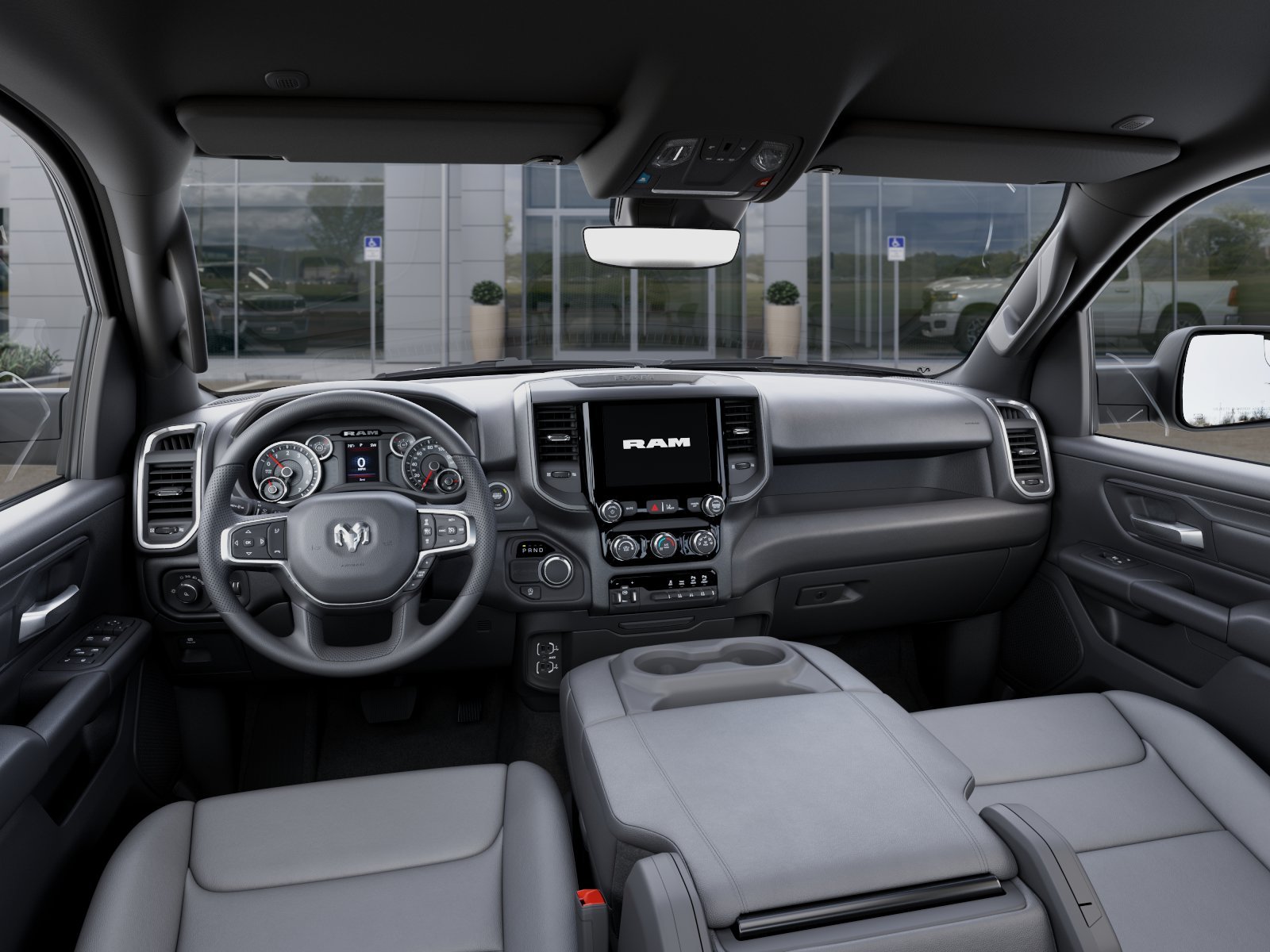 New 2026 Diamond Black Crystal Pearlcoat RAM Tradesman image 39