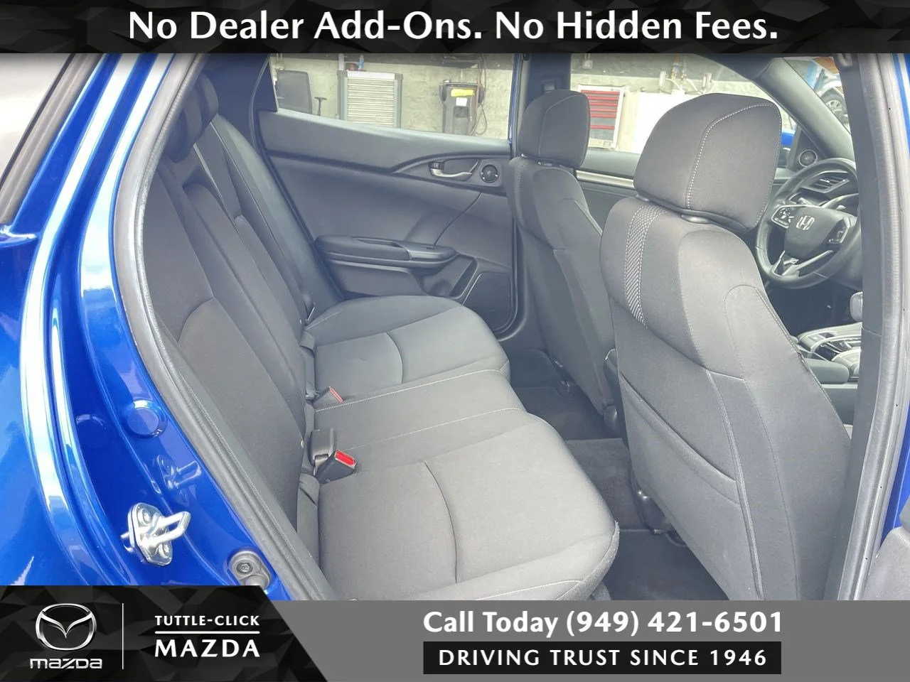 Used 2020 Blue Honda EX image 26