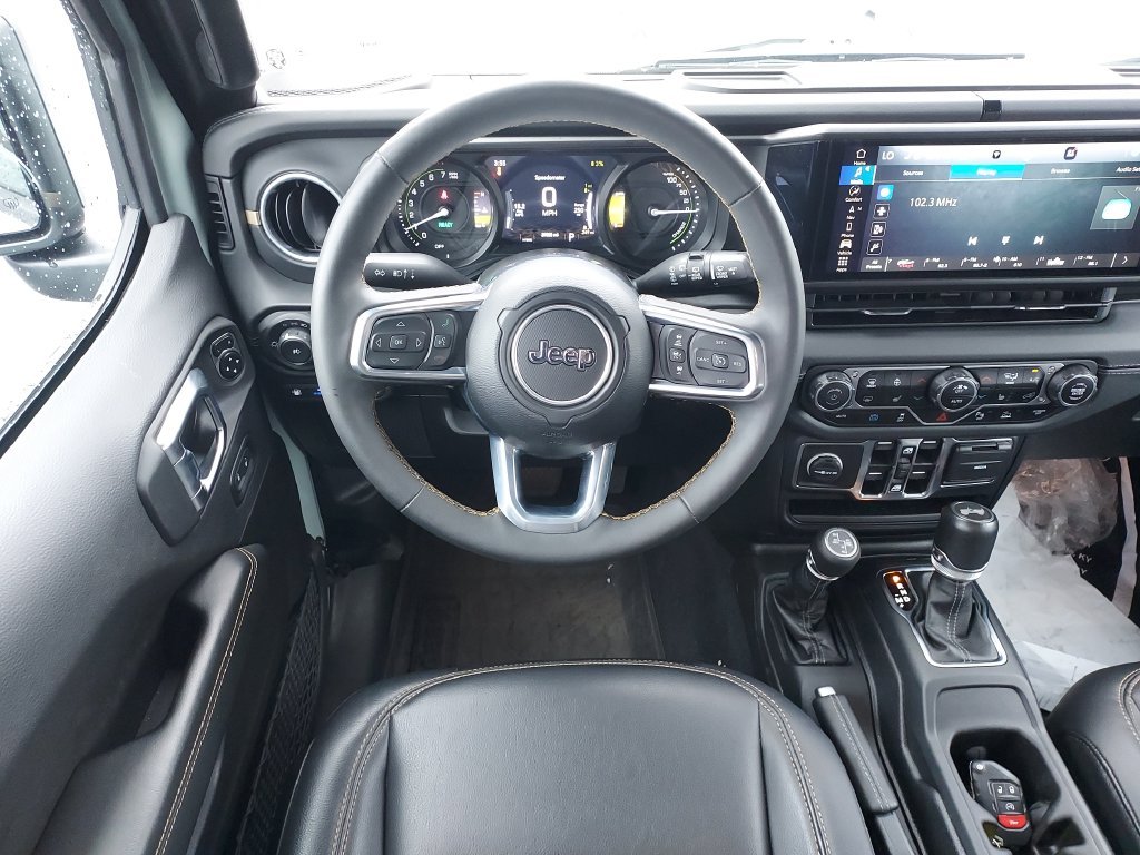 Used 2024 Gray Jeep Sahara 4xe image 16