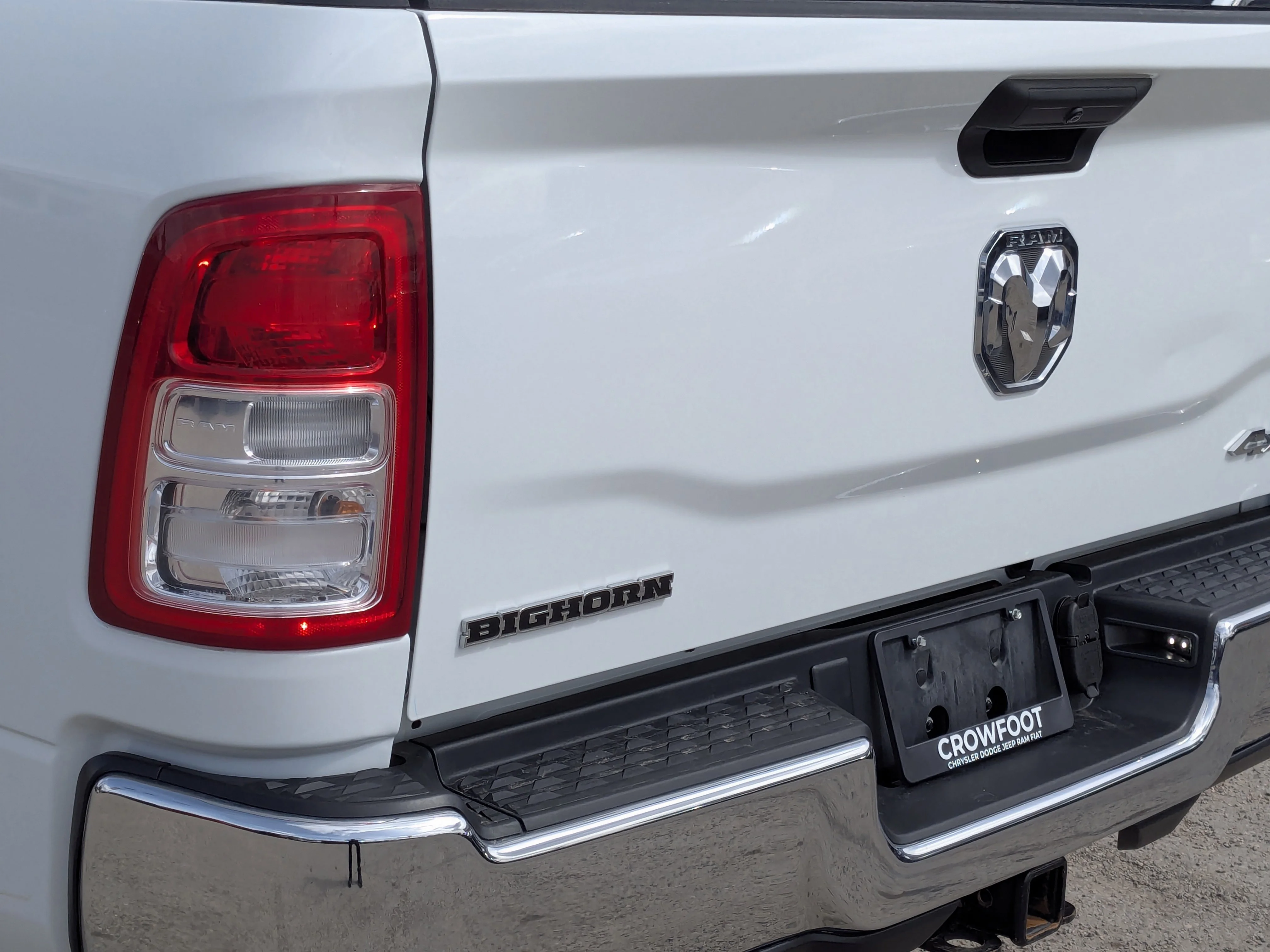 Used 2024 White RAM Big Horn - - Level 1 Equip Grp - Protection Group - OWL On?/Off?Road Tires - 6.7L Cummins Diesel & M image 9