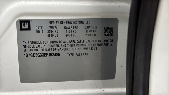 Used 2014 Summit White Buick Premium I Group image 27