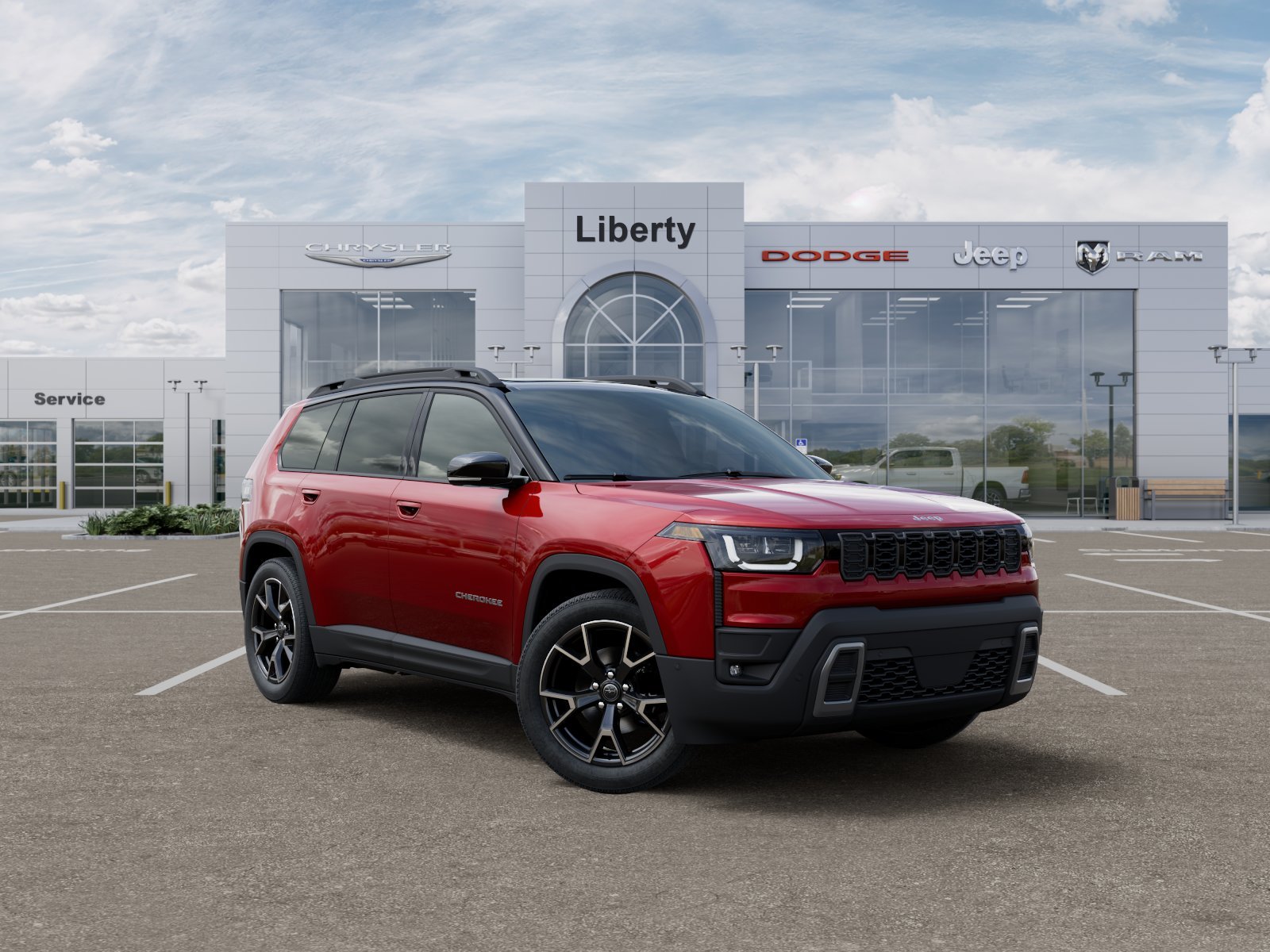 New 2026 Red Hot Pearl-Coat Exterior Paint Jeep Overland image 41