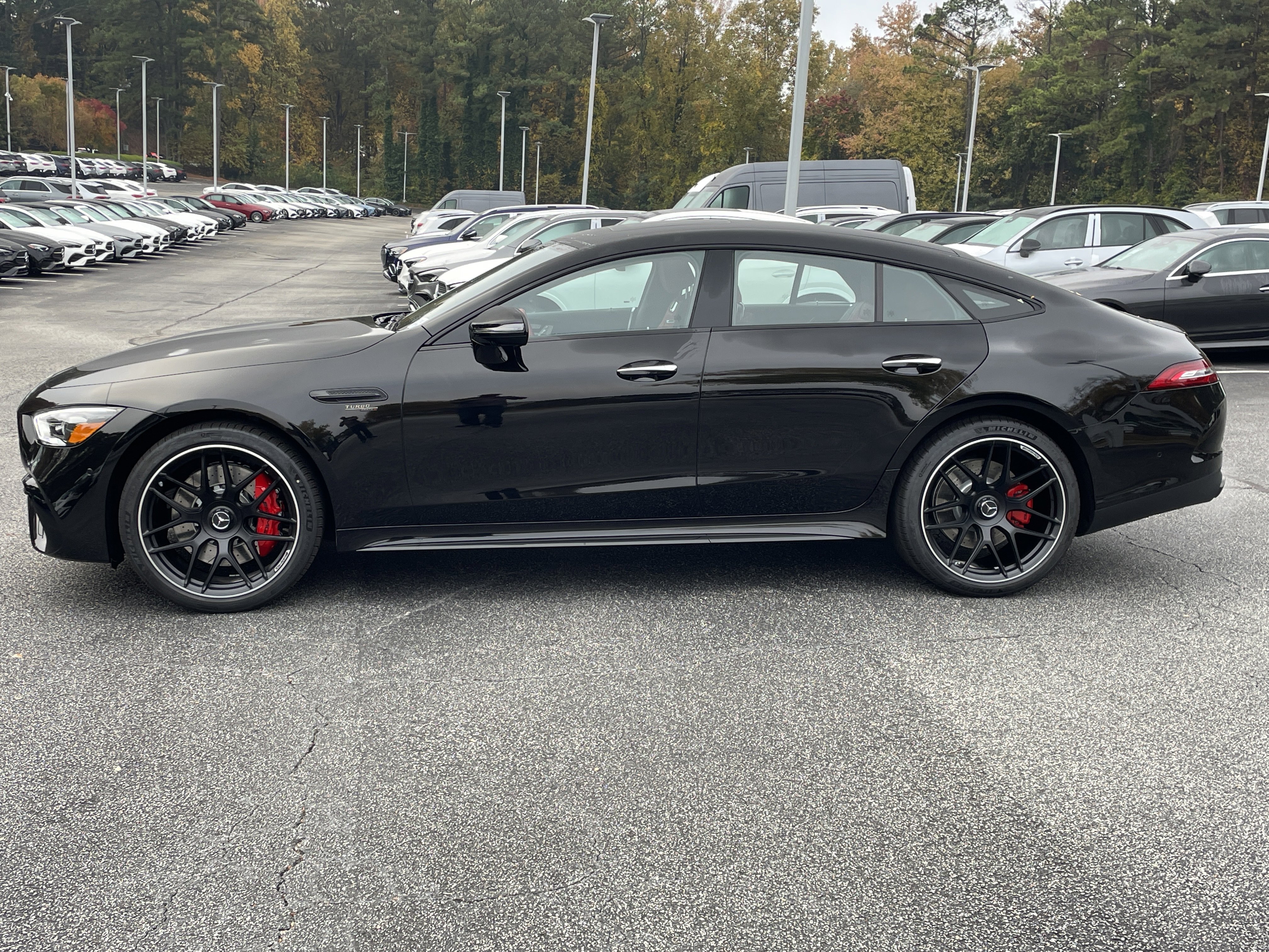 New 2026 Obsidian Black Metallic Mercedes-Benz AMG® GT 53 4-Door Coupe image 14