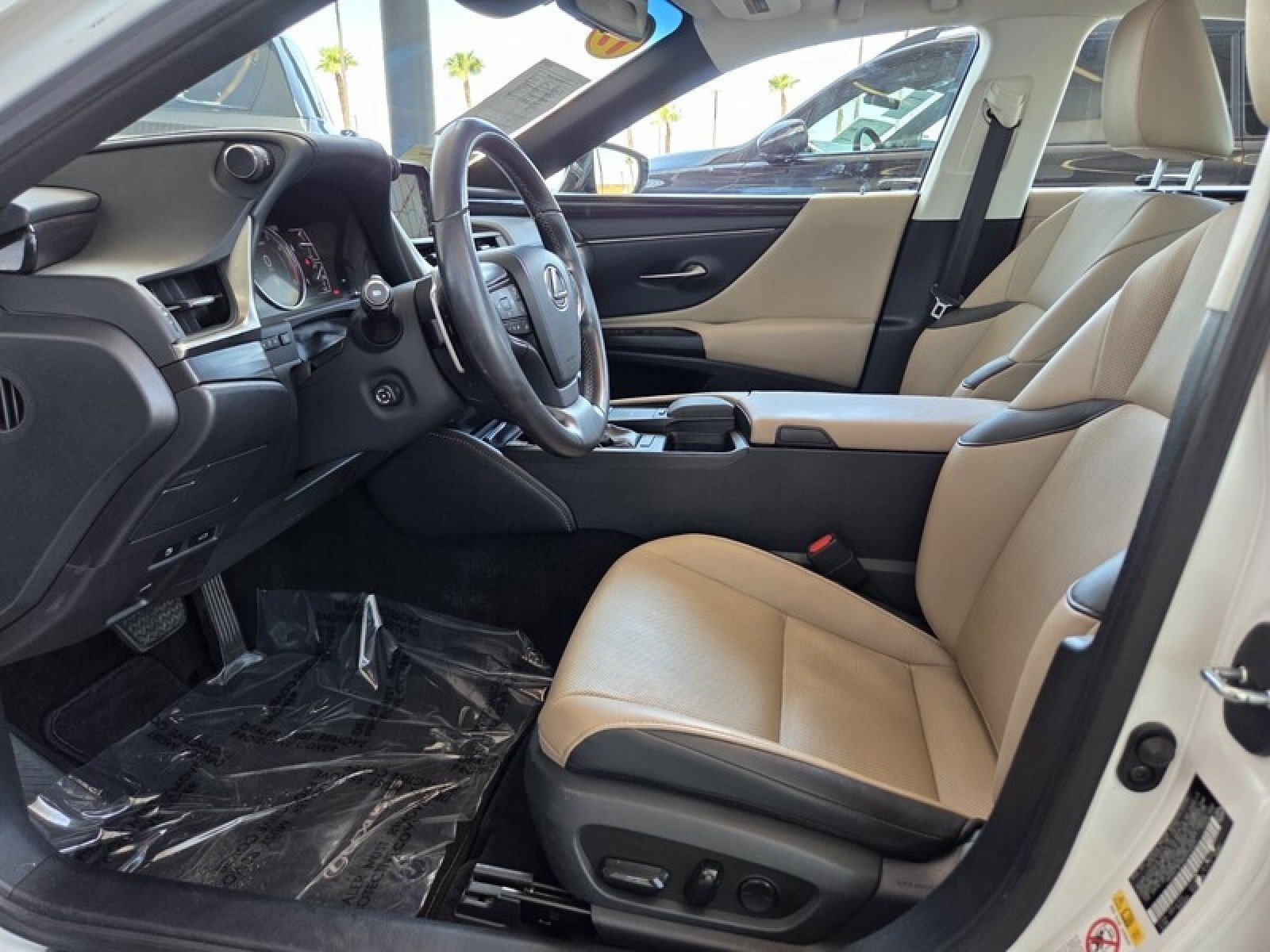 Used 2019 WHITE Lexus ES 350 image 13