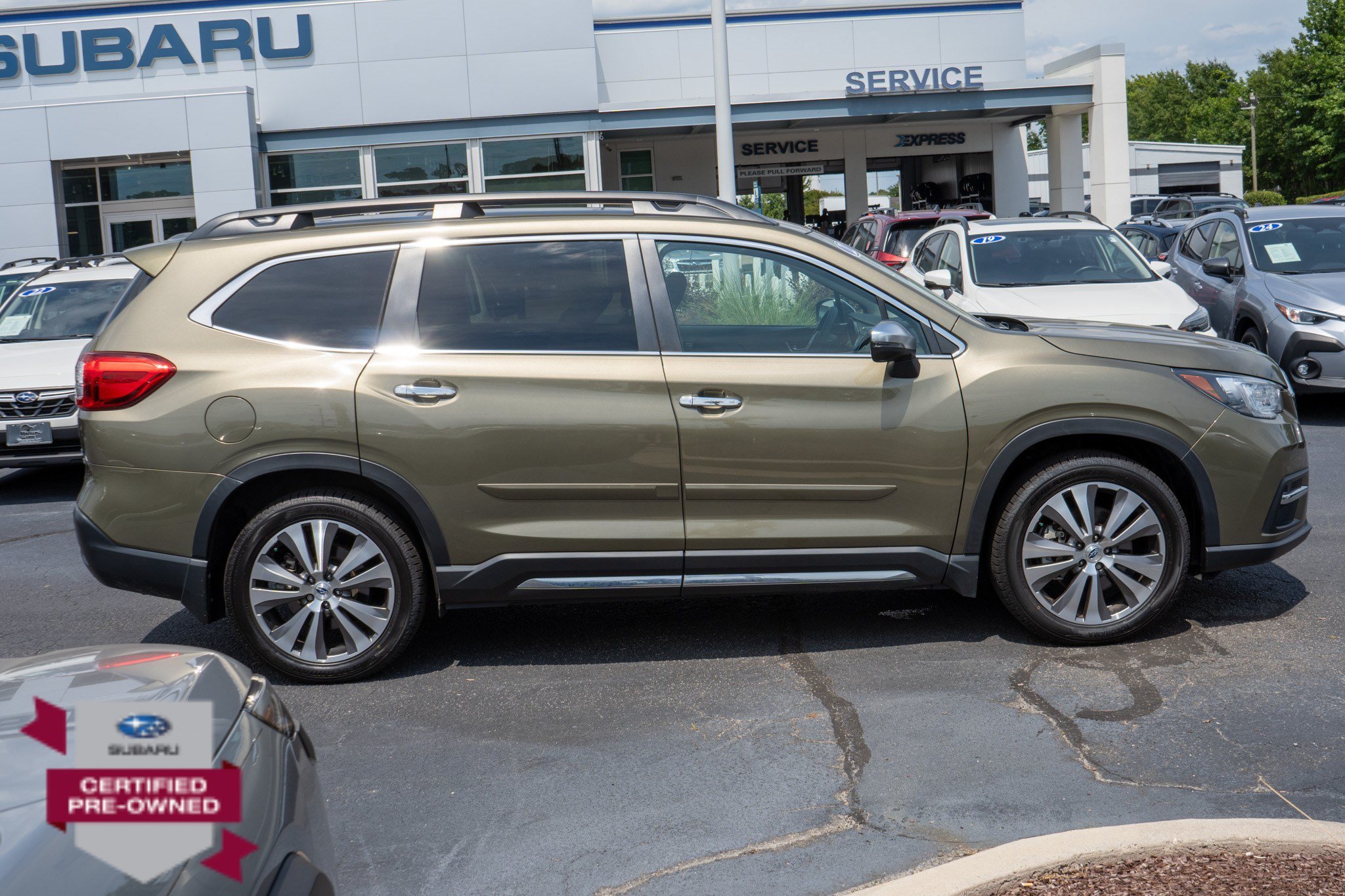 Certified Used 2022 Autumn Green Metallic Subaru Touring image 2