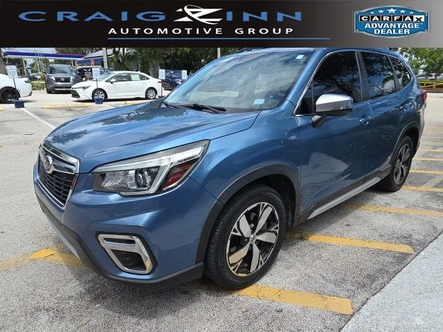 Used 2020 Blue Subaru Touring image 1