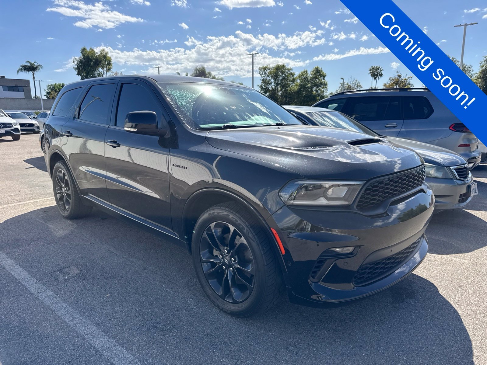 Used 2021 Black Dodge R/T image 1