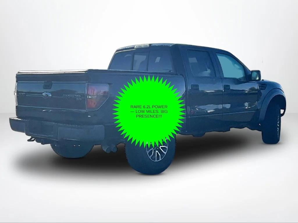 Used 2012 Black Ford SVT Raptor image 2