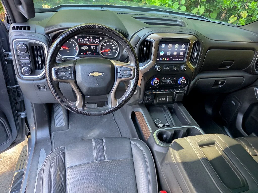 Used 2021 SATIN STEEL METALLIC Chevrolet High Country image 25