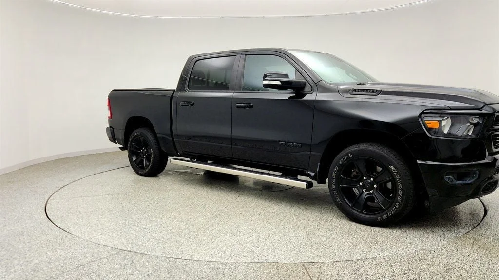Used 2020 Diamond Black Crystal Pearlcoat Ram Big Horn 4x4 Crew Cab 5