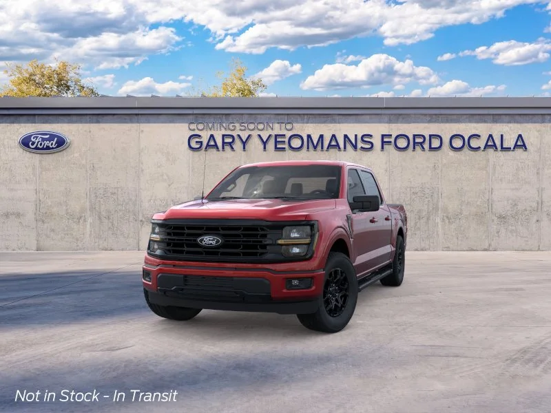 New 2026 Ruby Red Metallic Tinted Clearcoat Ford XLT image 2