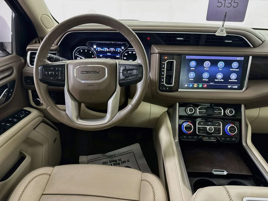 Used 2021 White Frost GMC Denali image 28