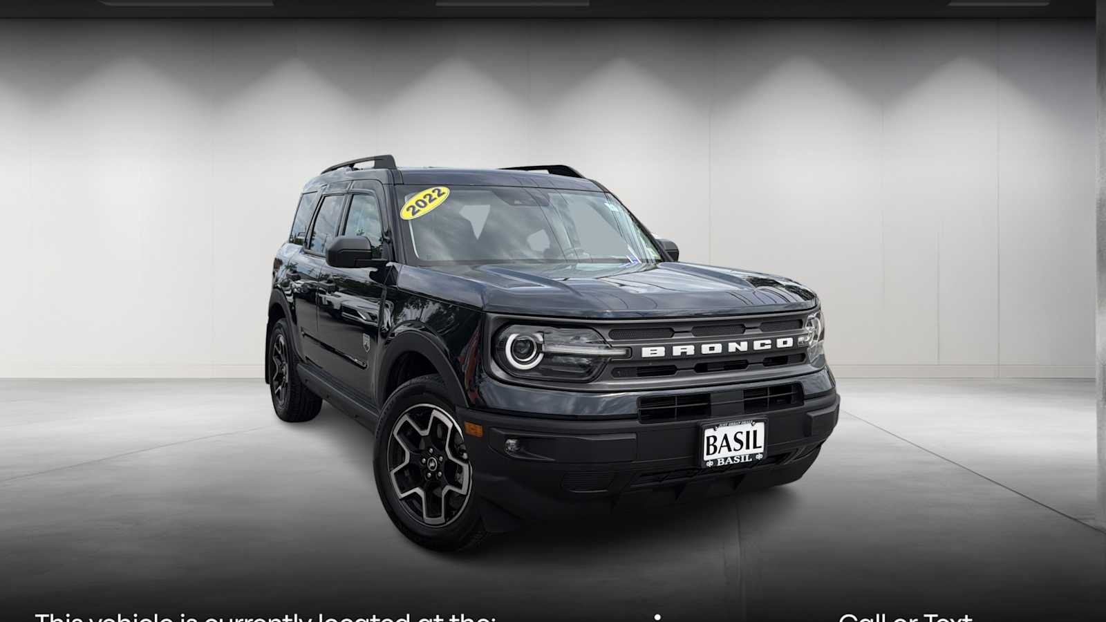 2022 Ford Bronco Sport Big Bend