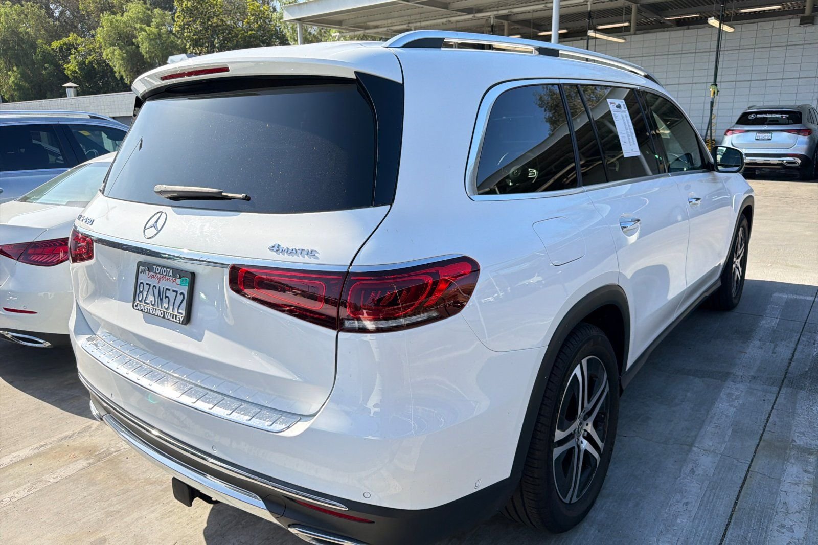 Certified Used 2022 White Mercedes-Benz GLS 450 image 6