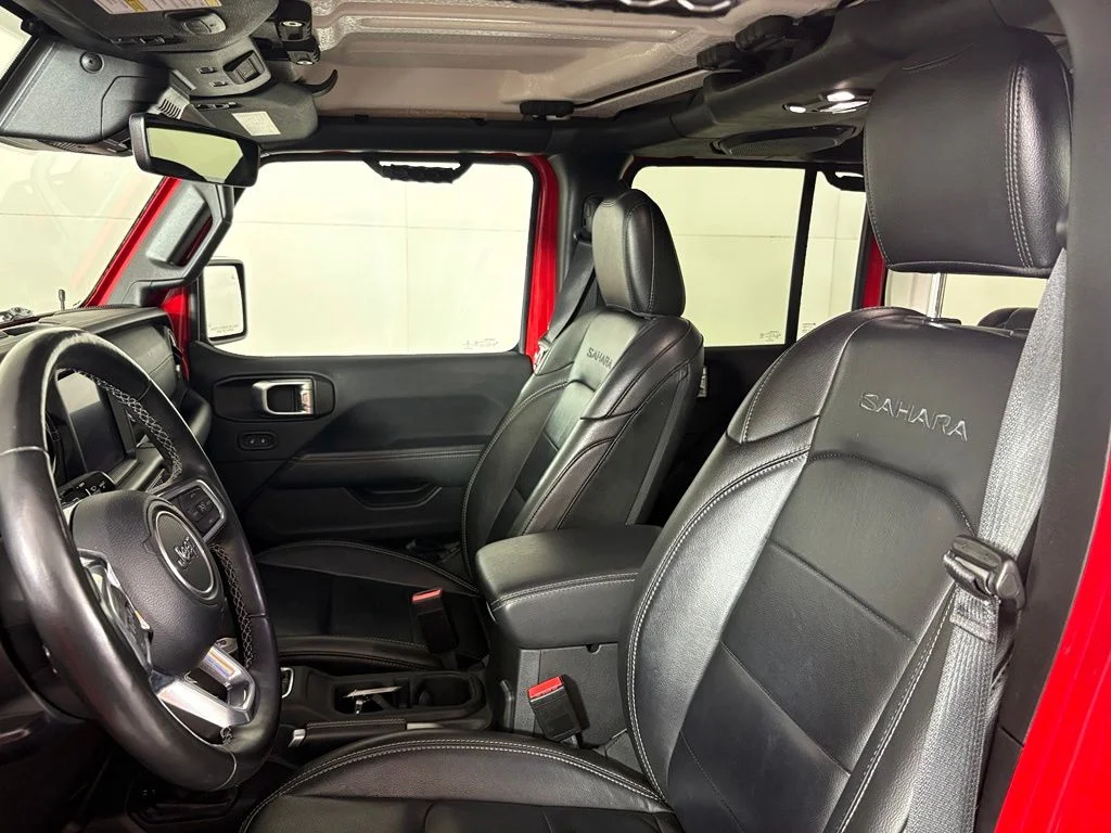 Used 2022 Red Jeep Unlimited Sahara 4xe image 16