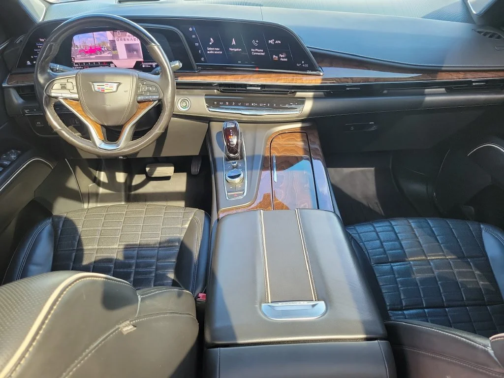 Used 2021 Steel Metallic Cadillac Sport Platinum image 15