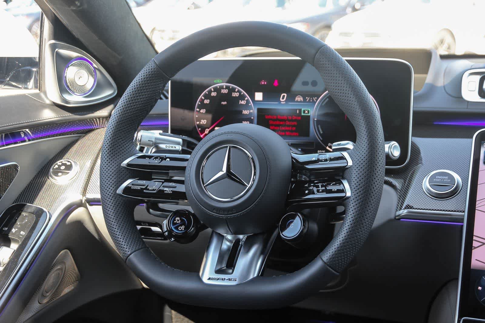 New 2026 MANUFAKTUR Moonlight White Magno Mercedes-Benz AMG® S 63 E image 16