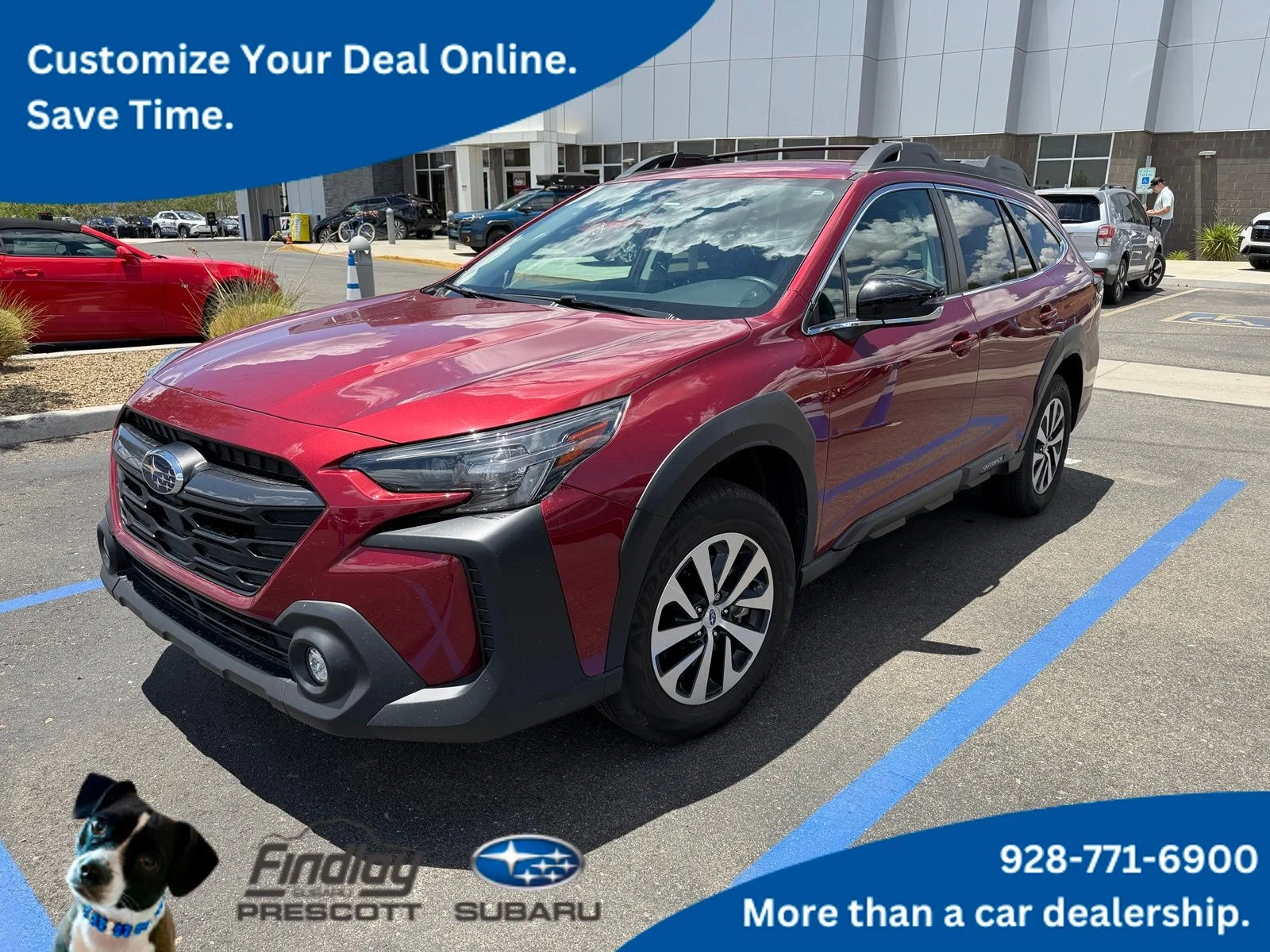 Used 2025 Red Subaru Premium image 1