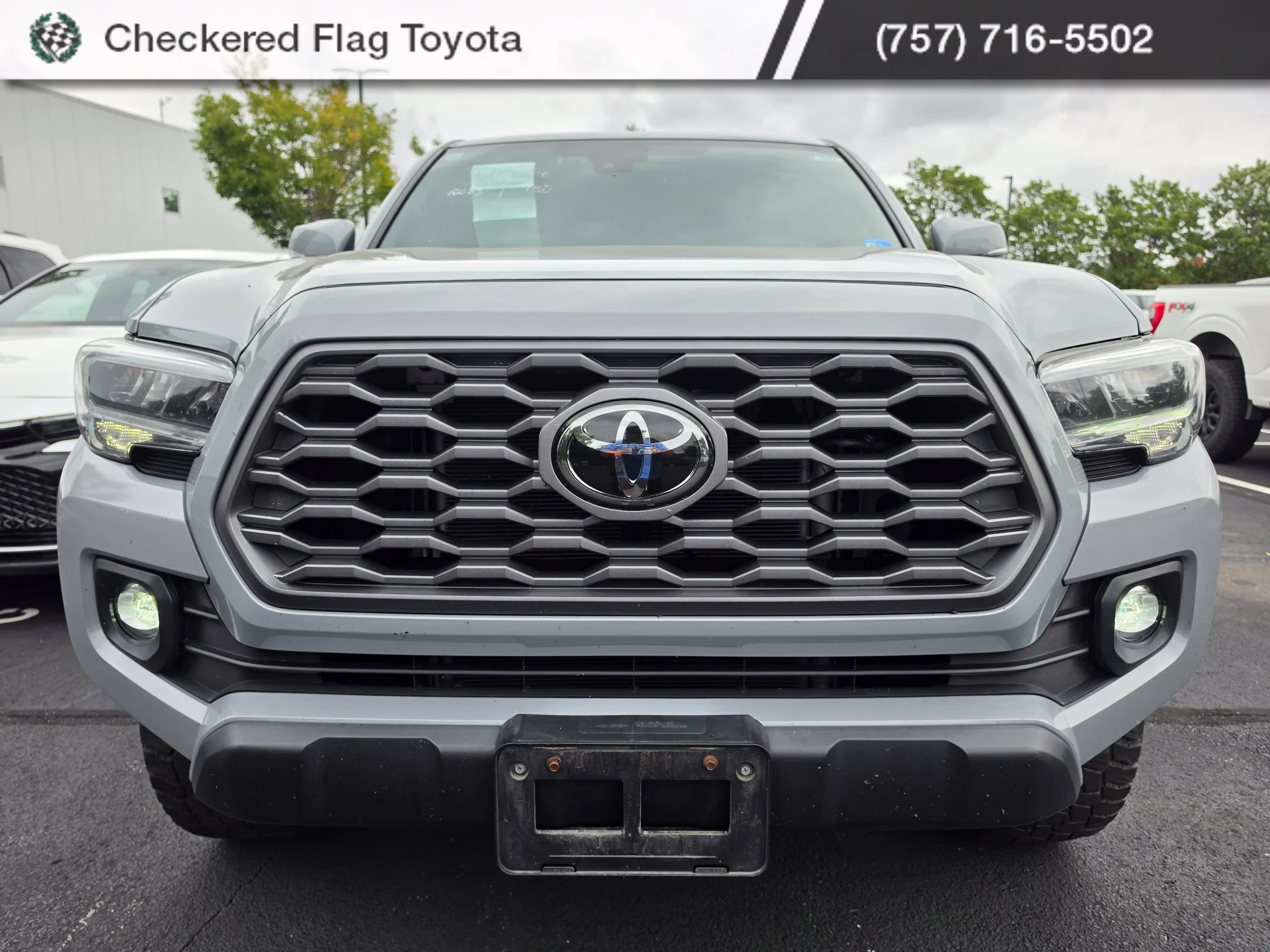 Used 2021 Cement Toyota TRD Off-Road image 2