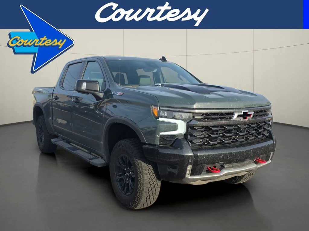 Certified Used 2025 Gray Chevrolet ZR2 image 1