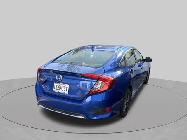 Used 2019 Blue Honda EX image 3