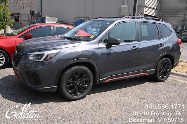 Used 2021 Gray Subaru Sport image 1