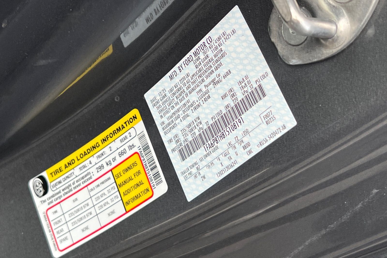 New 2026 Carbonized Gray Metallic Ford EcoBoost® Fastback image 25
