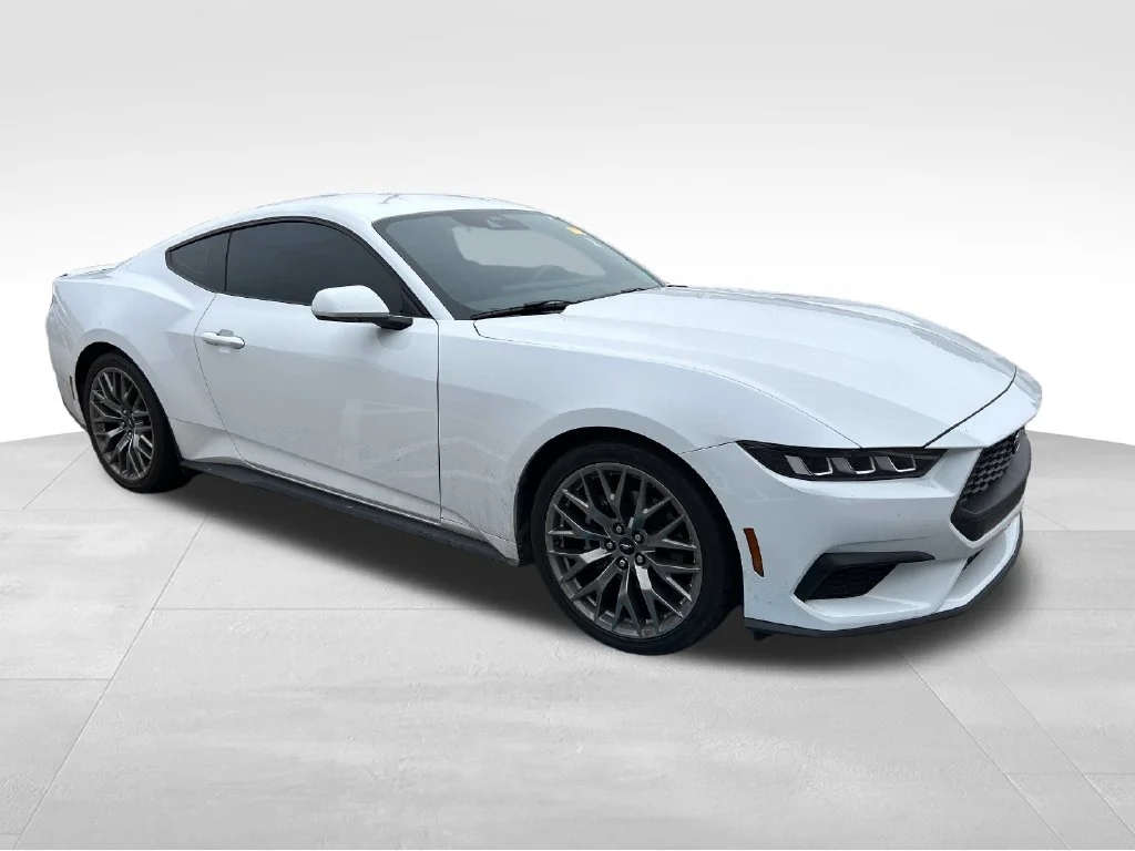 Used 2024 White Ford EcoBoost Premium image 8