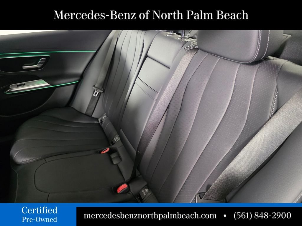 Certified Used 2025 Black Mercedes-Benz E 350 image 14