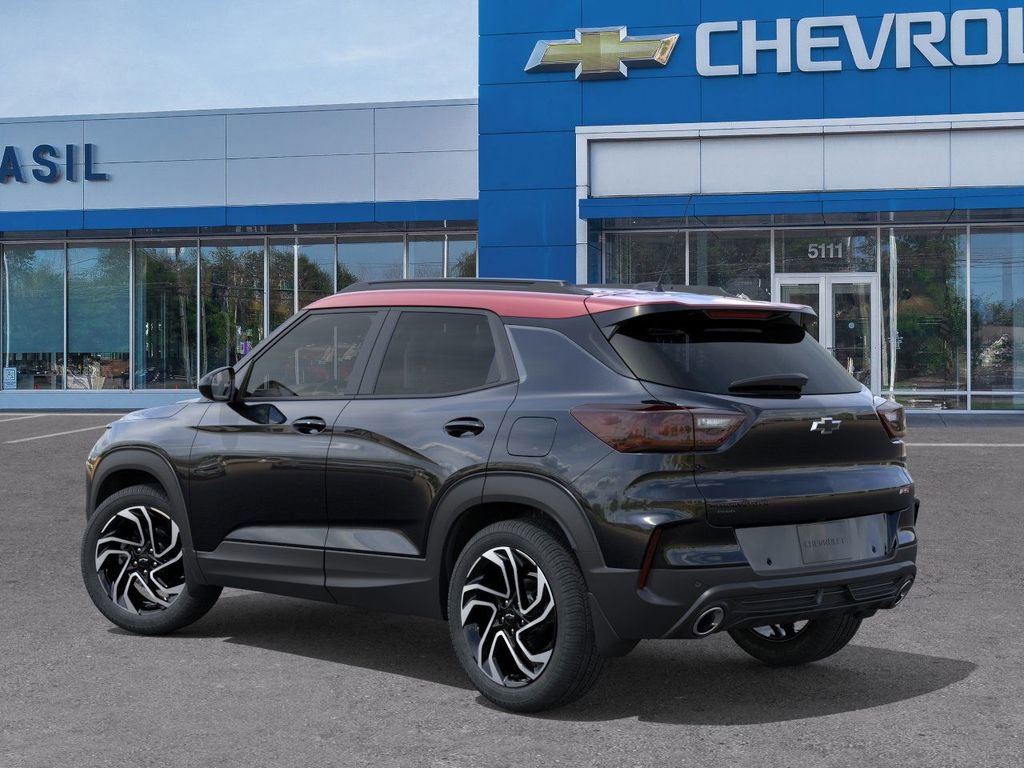 New 2026 Mosaic Black Metallic Chevrolet RS image 3