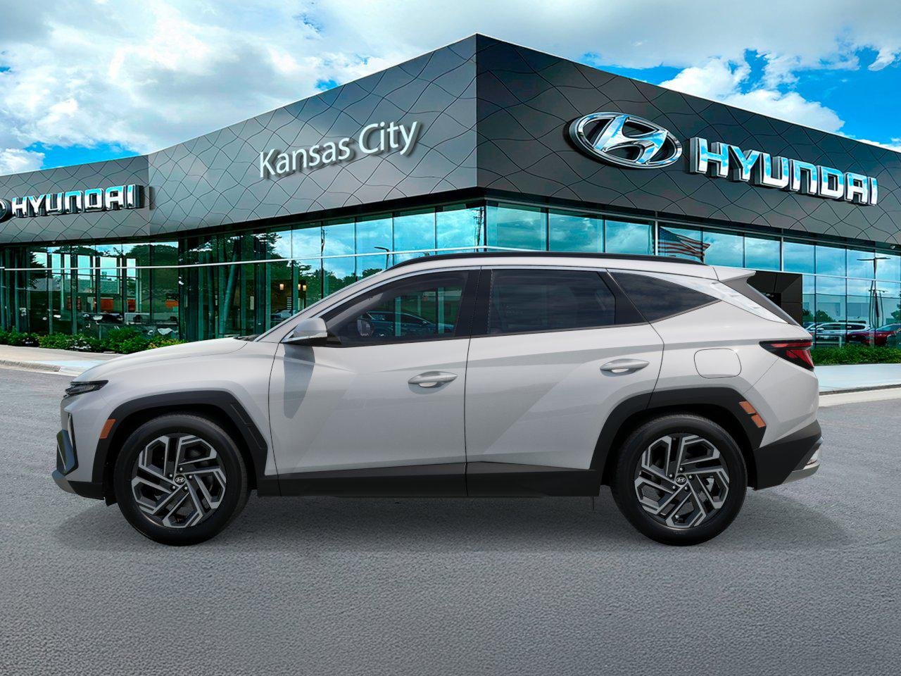 New 2026 Serenity White Hyundai SEL Plus AWD image 3