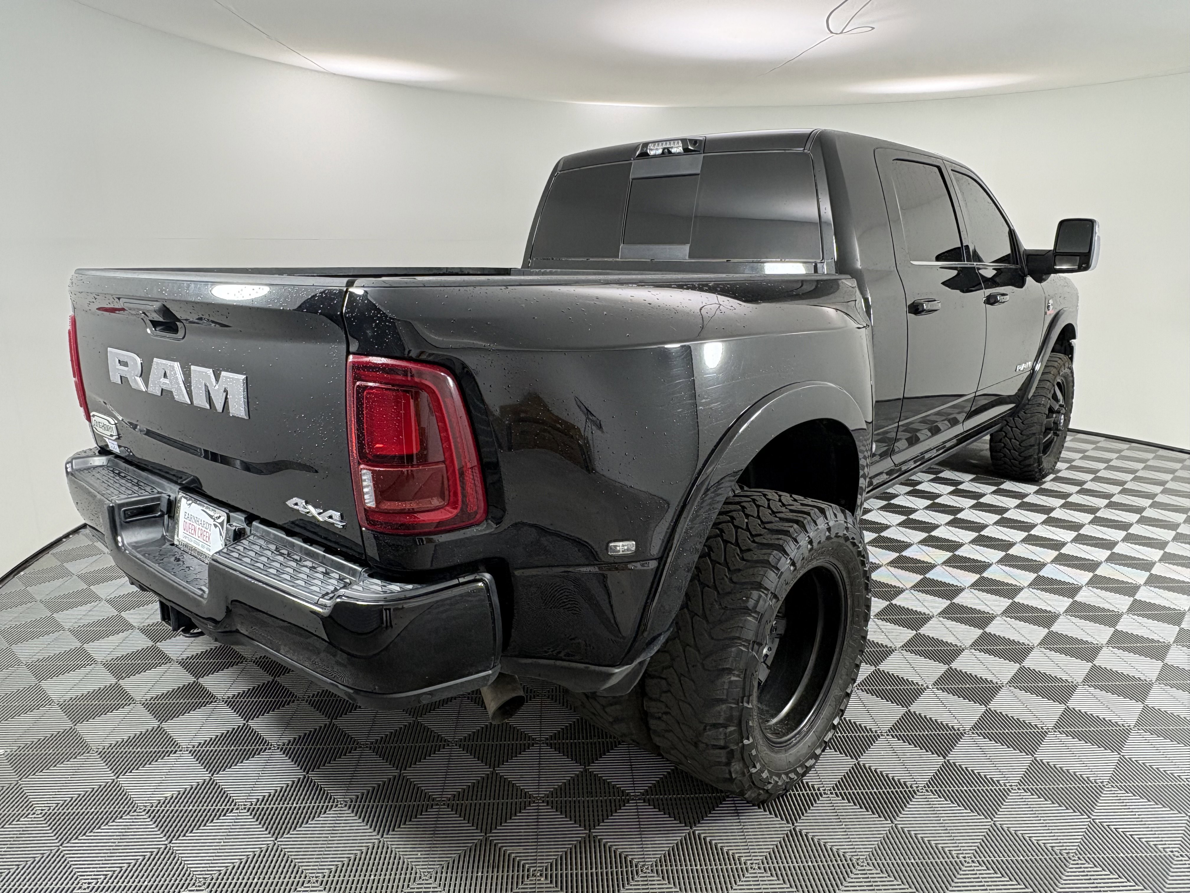 Used 2025 Diamond Black Crystal Pearlcoat Ram Longhorn image 5