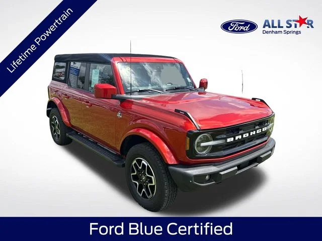 Certified Used 2023 Red Ford Outer Banks image 1